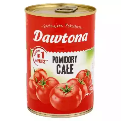 Dawtona Pomidory całe 400 g Podobne : Dawtona - Sos pomidorowy ze śmietaną - 223360