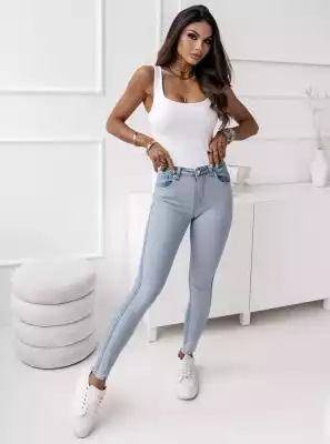 Spodnie jeansowe Bertiko - jeans Ubrania i akcesoria > Ubrania > Spodnie