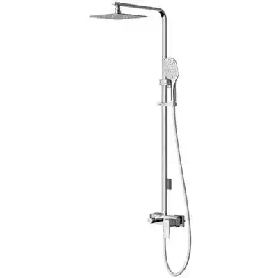 Zestaw prysznicowy natynkowy OMNIRES Par Podobne : Deszczownica OMNIRES SlimLine WG510 Chrom - 1420035