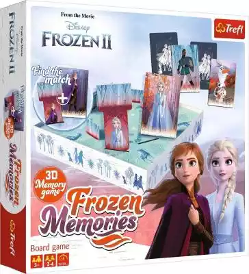 Gra TREFL Węże i drabiny Frozen 2 01756 Dziecko > Zabawki > Gry towarzyskie