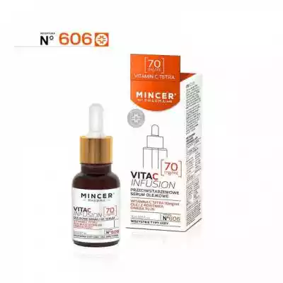 Mincer Pharma Vita C Infusion N°606 - pr Podobne : Mincer Pharma Vita C Infusion - przeciwzmarszczkowy krem na dzień i na noc do skóry suchej 50 ml - 38057