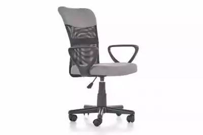 Fotel obrotowy młodzieżowy szary SYLVANI Podobne : Obrotowy Fotel Skórzany Biurowy Krzesło Do Biurka - 1995553