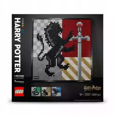 ND17_LG-31201 Lego 31201 Art Harry Potte Podobne : LEGO Art 31201 Harry Potter Herby Hogwartu - 17355