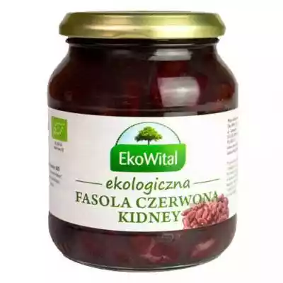 EkoWital - Bio Fasola czerwona kidney Podobne : Fasola Biała Igołomska 500 g - 312619