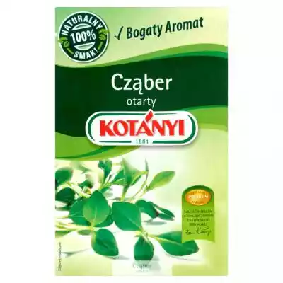 Kotányi - Cząber otarty Produkty spożywcze, przekąski/Olej, oliwa, ocet, przyprawy/Sól, pieprz, przyprawy