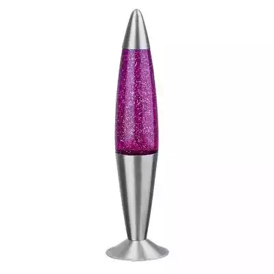 Rabalux 4115 Glitter Lampa lava, fioleto Dodatki i dekoracje/Oświetlenie/Lampy stołowe
