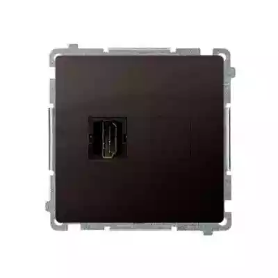 Gniazdo HDMI Kontakt-Simon Basic BMGHDMI Podobne : Gniazdo pojedyncze GP-1RP/m/33 Ospel Sonataz przesłonami torów prądowych czarny metalik - wysyłka w 24h - 885833