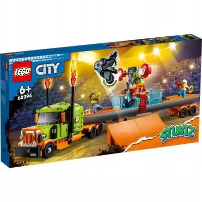 Lego City: Ciężarówka kaskaderska. Stunt Podobne : Lego City Stuntz Rakietowy motocykl kaskaderski - 3132034