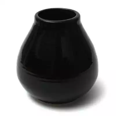 Naczynko matero ceramiczne czarne Pera  