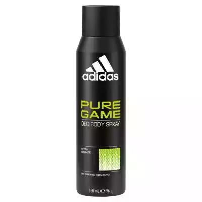         Adidas                Adidas Pure Game dezodorant o głębokim aromatycznym zapachu.Formuła wegańska}    