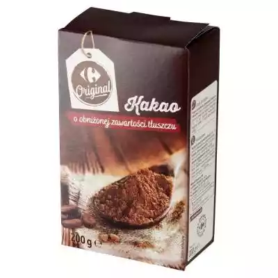Carrefour Original Kakao o obniżonej zaw Podobne : Carrefour Original Kakao o obniżonej zawartości tłuszczu 200 g - 840871