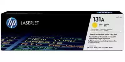 HP Toner 131A Yellow CF212A Podobne : HP Color LaserJet Pro Urządzenie wielofunkcyjne M479fnw W1A78A#B19 - 401510