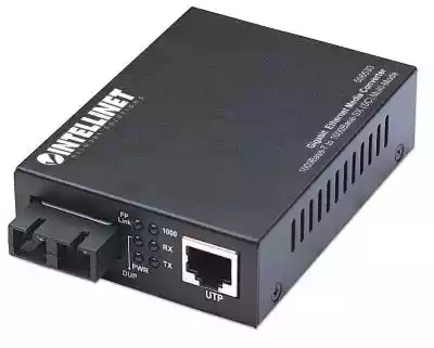 Intellinet 506533 konwerter sieciowy 100 Podobne : Intellinet Łącznik blokowy Cat.5e do kabla FTP - 424790