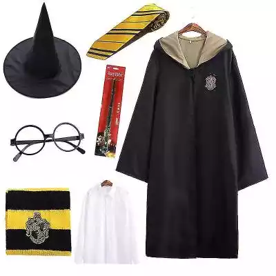 Opis:Dla czarodzieja Harry Potter Fancy Dress Cloakstyle Costume Set.Great Accessory For Fancy Dress Party,  Festivals And Carnivals.Perfect For Wizard Harry Potter Themed Evented. Idealny na fantazyjne imprezy,  imprezy tematyczne,  Światowy Dzień Książki Halloween lub przebieranki Specja