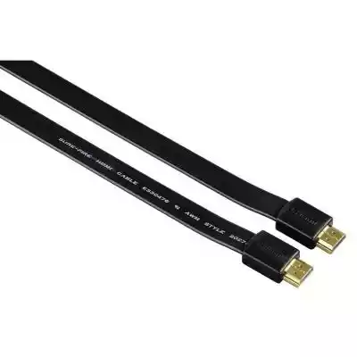 Qilive - Płaski kabel HDMI  - męski/męski - 3 metry - złoty