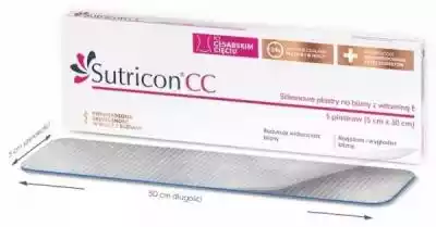 Sutricon CC Plastry silikonowe na blizny