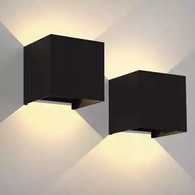 Xceedez 2 Pack Oświetlenie ścienne wewnę Podobne : Xceedez Feelglad Ścienne lusterko do makijażu-10x Powiększ dwustronne lustro LED - 2896029