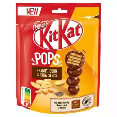KitKat Pops Peanut & Chia Seeds Kruchy w Podobne : Olza - Kruchy wafelek z kremem kakaowym oblany czekoladą - 241873