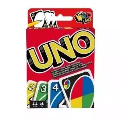 Uno, gra karciana, W2085 Podobne : Mattel Gra Karty Uno - 265986