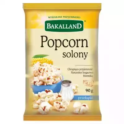 Bakalland - Popcorn do kuchenki mikrofal Podobne : Lorenz Popcorn z dodatkiem soli 90 g - 880432