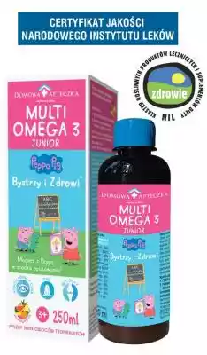 Domowa Apteczka Multi Omega 3 Bystrzy i  DZIECKO > Zdrowie dziecka > Odporność > Tran i kwasy omega