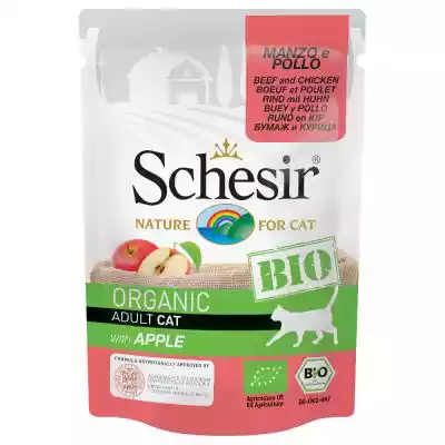 Schesir Bio Pouch, 6 x 85 g - Biowołowin Koty / Karma mokra dla kota / Schesir / Schesir Bio