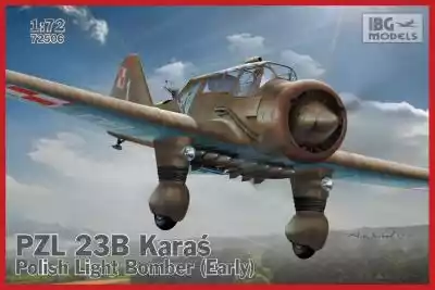 Zestaw zawiera plastikowy model wojskowego samolotu PZL. 23B Karaś Polish Light Bomber do sklejania.