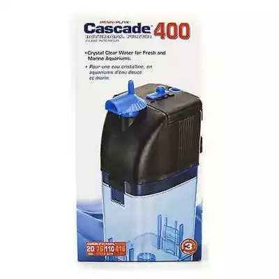 Cascade Kaskadowy filtr wewnętrzny, 400  Podobne : Cascade Kaskadowy filtr wewnętrzny, 400 - do 20 galonów (110 GPH) (opakowanie 3 szt.) - 2718886