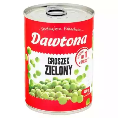 Dawtona Groszek zielony 400 g Podobne : Dawtona - Sos pomidorowy ze śmietaną - 223360