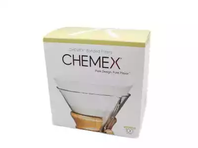 CHEMEX FILTRY PAPIEROWE KWADRATOWE – 6 F Podobne : Papierowe filtry do kawy Melitta Classic 1x4 80szt - 1816786