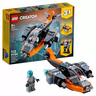 Lego Creator 3w1 31111 Cyberdron Podobne : Lego Creator Cyberdron 31111 - 3035437