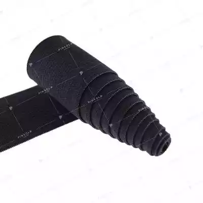 Guma dziana 45 mm - czarna (2882) Podobne : Guma dziana z dziurkami na guziki 18 mm - Biała - 49496