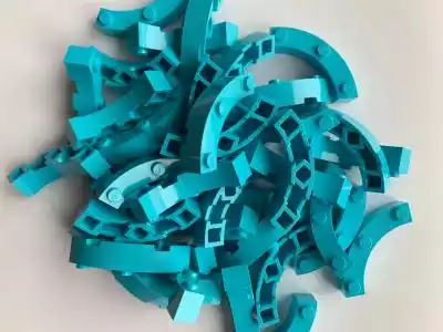 Lego okrągły naro 48092 4x4 Azure Plate- Podobne : Narożnik z funkcją spania ARIZONO / kolory do wyboru - 36513