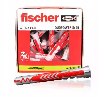 Fischer kołki kołek duopower 8x65 50 szt Podobne : kolki Fischer Duopower 6x50 kolek rozporowy 10szt - 1953541
