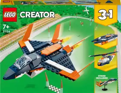 Lego Creator 31126 Odrzutowiec Naddźwięk Podobne : Klocki Creator 31126 Odrzutowiec naddżwiękowy 3 w - 3090522