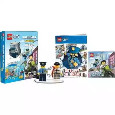 Zestaw książek LEGO City Policjant kontr Podobne : Lego City 60123 Helikopter dostawczy - 3014686