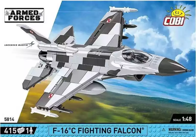 Klocki Cobi F-16C Fighting Falcon 5814 COBI ceny i opinie