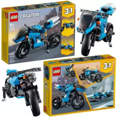 Lego Creator 3w1 Supermotocykl Dla 8 Lat Allegro/Dziecko/Zabawki/Klocki/LEGO/Zestawy/Creator
