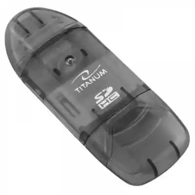 Titanum  - Czytnik kart pamięci TA101K S Podobne : Titanum Czytnik Kart SDHC/MicroSDHC TA101B (SDHC Pen Drive) - 212560