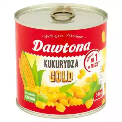 Dawtona Kukurydza Gold 340 g Podobne : Dawtona - Sos pomidorowy ze śmietaną - 223360