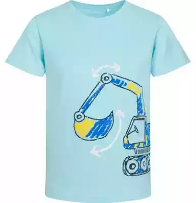T-shirt z krótkim rękawem dla chłopca, z Podobne : T-shirt z krótkim rękawem dla dziewczynki, z buźką, niebieski, 9-13 lat - 29399