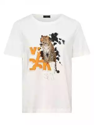 Niezwykle modny wygląd: dzięki wyrazistemu nadrukowi z przodu T-shirt marki Marc Cain Sports wzbogaca stylizacje uliczne o ekscytujące akcenty.