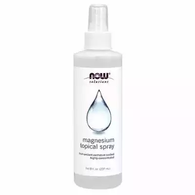 Now Foods Magnesium Topical Spray, 8 unc Podobne : PreveLissa prewencyjny spray do włosów zapobiegający wszawicy 50 ml - 39150