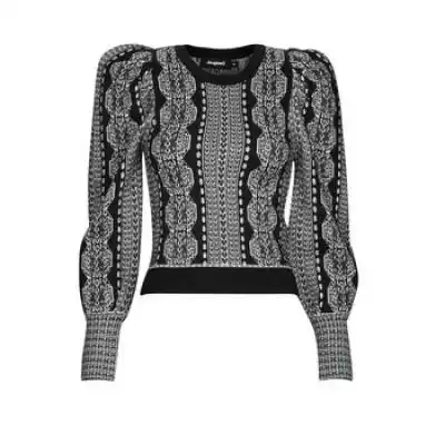Swetry Desigual  KAFKA  Czarny Dostępny w rozmiarach dla kobiet. S, M, L, XS.
