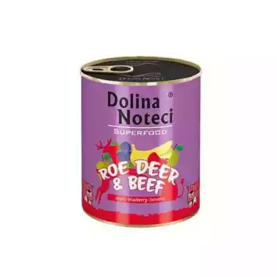 DOLINA NOTECI Superfood z sarną i wołowi Podobne : DOLINA NOTECI Superfood z kangurem i wołowiną - mokra karma dla psa - 800g - 88484