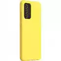 Etui soft touch Bigben Samsung Galaxy A52 / A52 5G Żółty