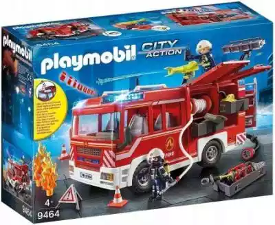 Playmobil 9464 City Action Wóz Strażacki Podobne : Playmobil Klocki City Life 71078 Zestaw startowy Hot Rod - 260996