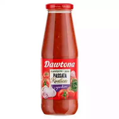         Dawtona                    naturalnie gęsta            1, 3 kg pomidorów w butelce                Przetarte pomidory z czosnkiem. Produkt pasteryzowany.    