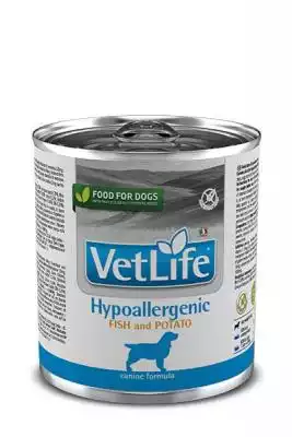 Farmina Vet Life – HypoAllergenic Fish & Podobne : Farmina Vet Life – HypoAllergenic Fish & Potato – 300g puszka dla psa - 44899