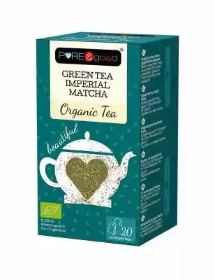 Herbata ekologiczna Imperial Matcha Gree Podobne : Herbata zielona (20x2) BIO 40 g - 310065